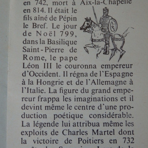 Mini récit Historia contenu dans la boîte. Page 3.