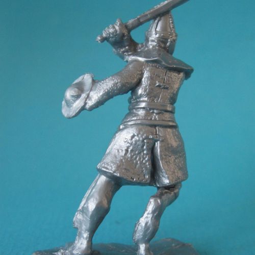 Homme du Shérif avec épée et rondache.