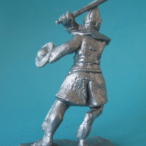 Homme du Shérif avec épée et rondache.
