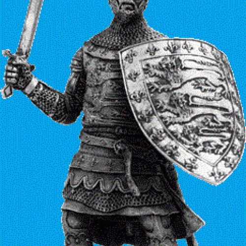 M096 John Plantagent, Comte de Cornouailles, Angleterre (1316-1336).