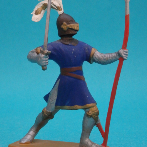 6050 Chevalier combattant avec épée et lance(3).