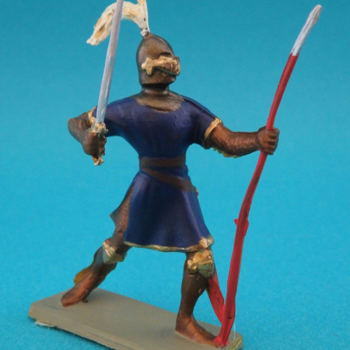 6050 Chevalier combattant avec épée et lance(7).
