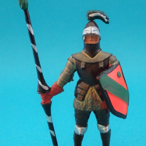 6065 Chevalier en armure avec lance (5ter).