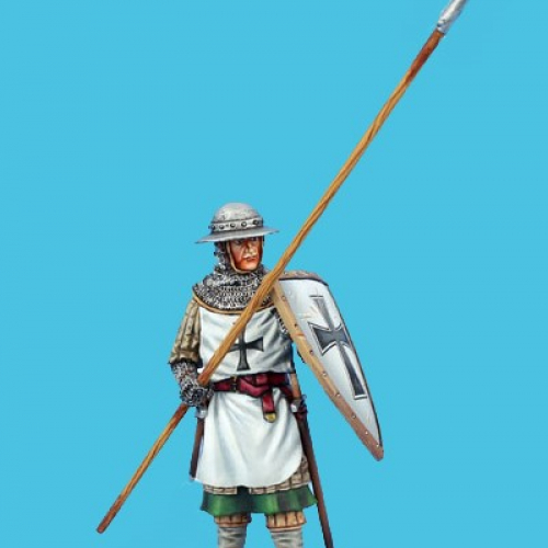 CRU114 Teutonique avec lance et bouclier.
