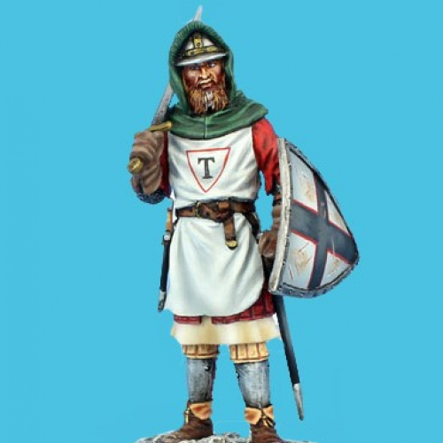 CRU115 Teutonique avec épée et bouclier.
