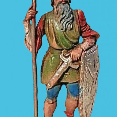 03. Viking avec lance et bouclier.