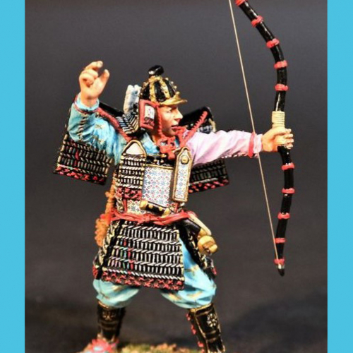 GMP014T  Archer samouraï à pied (clan Taira).