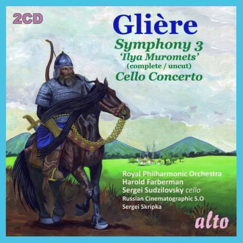 Symphonie N°3 de Glière narre les aventures de Mouromets.