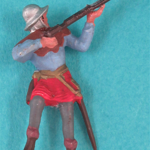 1211 Arbalétrier ou homme d'armes tirant à l'arbalète ou au mousquet (1223 avec socle).