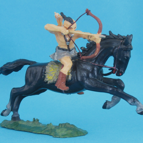 8756  Archer tirant (II) sur cheval 2.