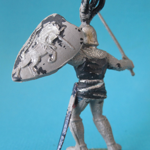 KN21 Chevalier avec épée et bouclier Licorne.