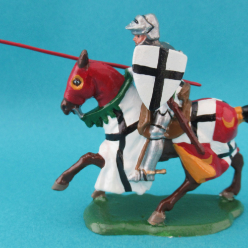 Chevalier teutonique de fantaisie peint par P-J. Neven.