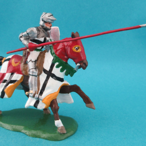 Chevalier teutonique de fantaisie peint par P-J. Neven.