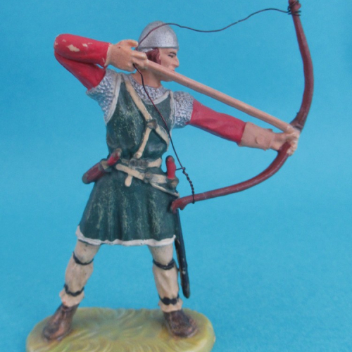 8647  Archer tirant vers le bas (II).