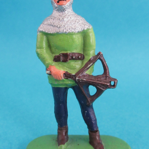 23. Arbalétrier, arme à la hanche (variante couleur).