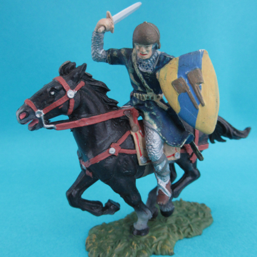 8857  Cavalier avec épée et écu sur cheval 2 (II).