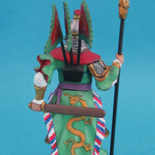 13. Guerrier chinois de la dynastie Han (220 à 581).
