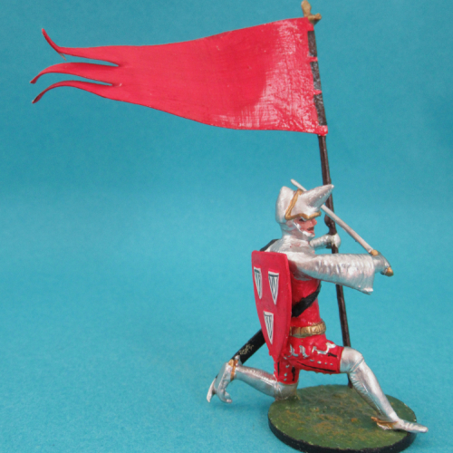 BF-7. Sir Geoffrey de Chargny (with banner) / (avec l’Oriflamme).