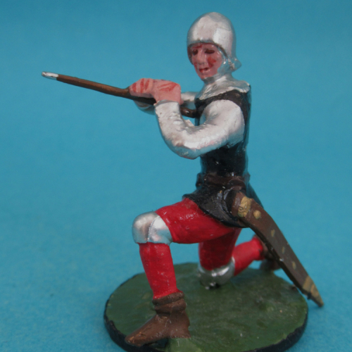 BF-34. Hommes d'armes de Warwick (1/2 pièces).