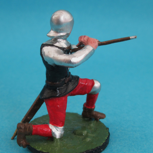 BF-34. Hommes d'armes de Warwick (1/2 pièces).