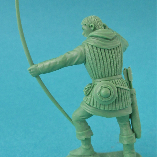 02. Archer tirant vers le bas.
