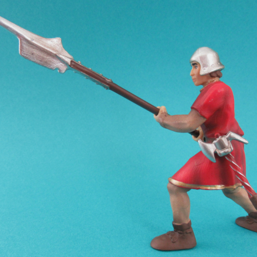 70013   Hallebardier, rouge.