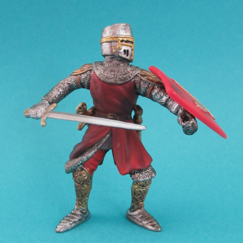 70024   Fantassin avec épée, rouge.