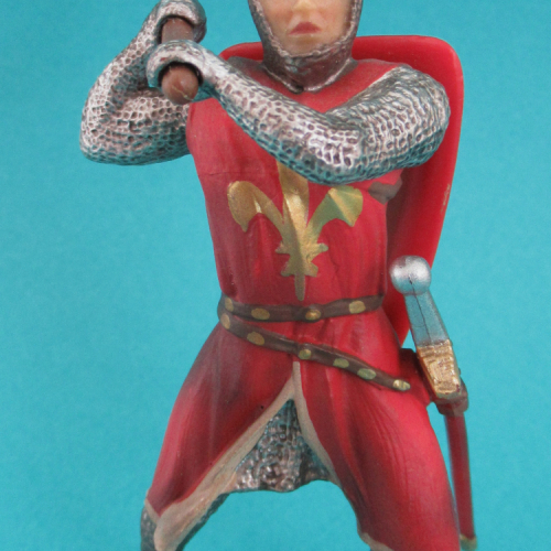 70012   Fantassin avec hache d'armes, rouge.