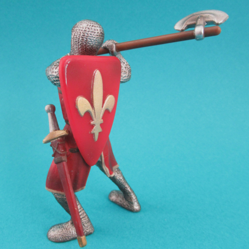 70012   Fantassin avec hache d'armes, rouge.