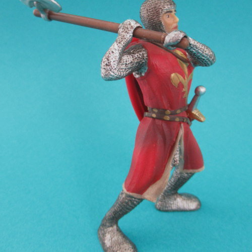 70012   Fantassin avec hache d'armes, rouge.
