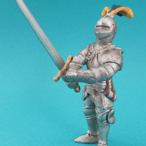 70001   Chevalier avec grande épée, jaune.