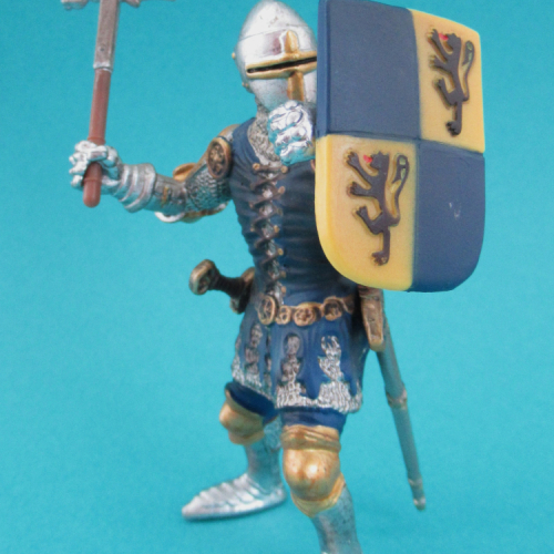 70021   Fantassin avec marteau d'armes, jaune.