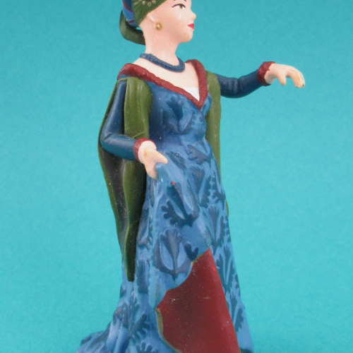 39393   Dame de cour bleue.