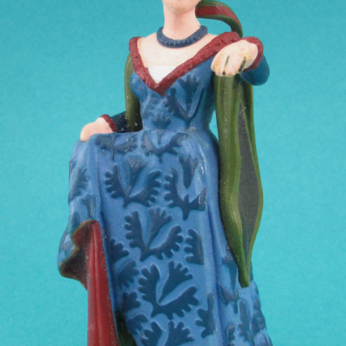 39393   Dame de cour bleue.