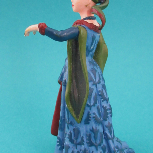 39393   Dame de cour bleue.