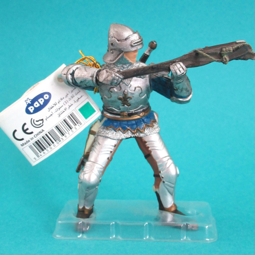 39753   Arbalétrier avec visière en armure bleu (2008).