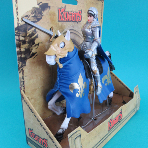 Jeanne d'Arc - visière ouverte.