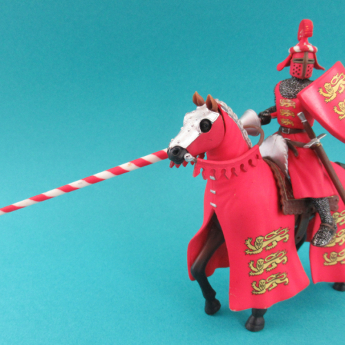 Chevalier swoppet 90mm - Roi Richard (2 ième version).