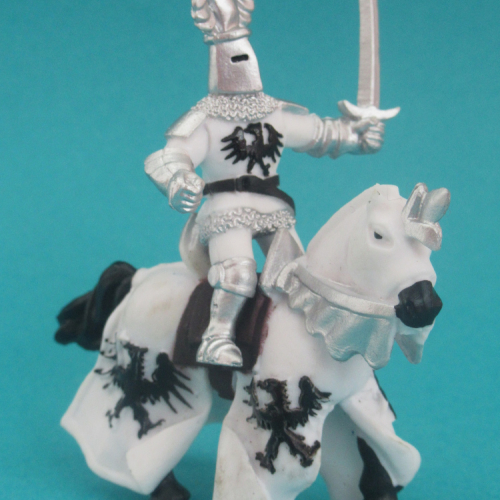 33016 Chevalier au cimier à cheval.
