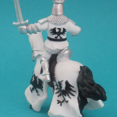 33016 Chevalier au cimier à cheval.