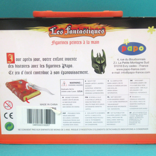 33004   Malette Mini fantastiques 1 (5 piétons et 1 cheval - 2009).