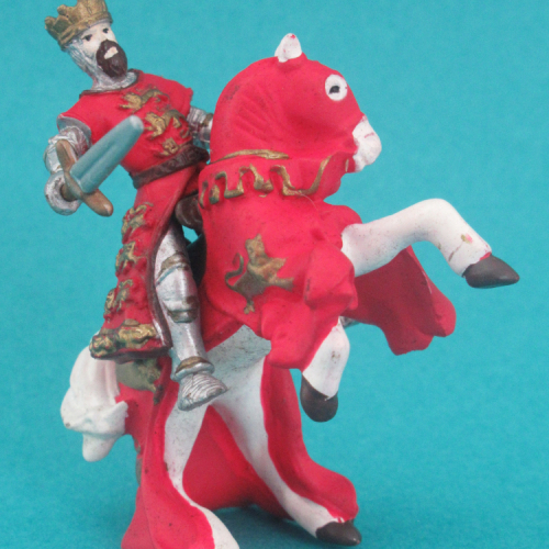 33000 Roi Arthur à cheval.