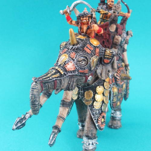 59007   Eléphant de guerre + 2 guerriers.