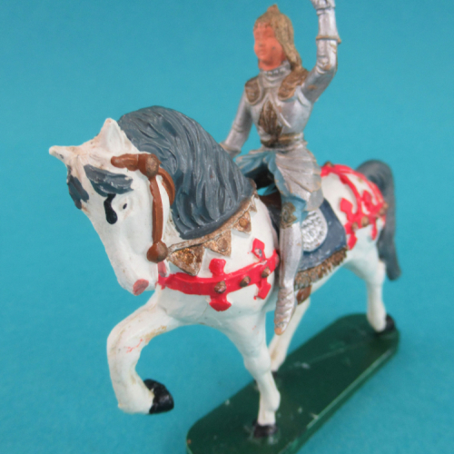 RF10 Jeanne d'Arc à cheval avec épée.