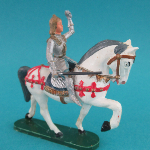 RF10 Jeanne d'Arc à cheval avec épée.