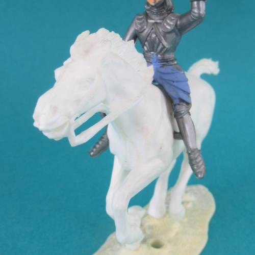 CH20 Figurine issue d'une boîte orange JEM avec un cheval du Far West.