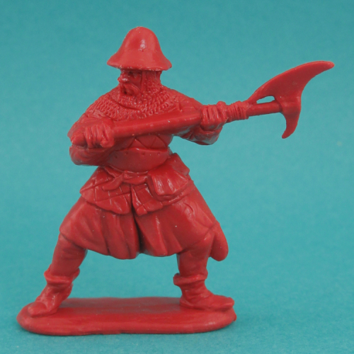 04. Chevalier avec hache à long manche.