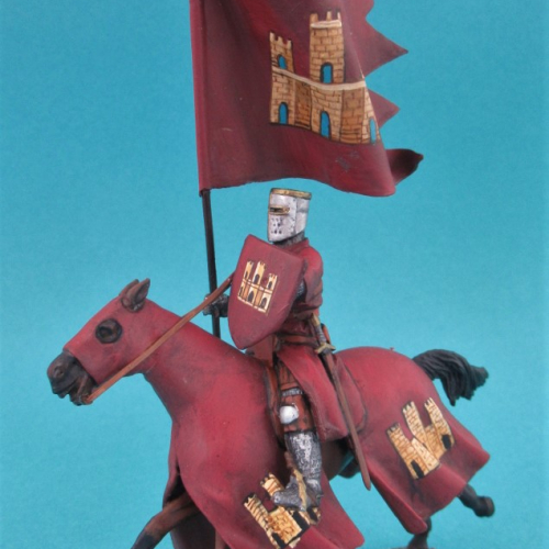 MA002 Cavalier porte-étendard du roi de Castille.