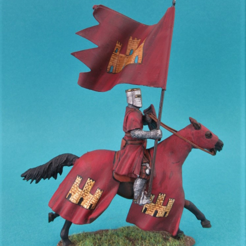 MA002 Cavalier porte-étendard du roi de Castille.