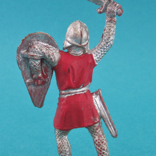 01. Chevalier avec épée et bouclier.